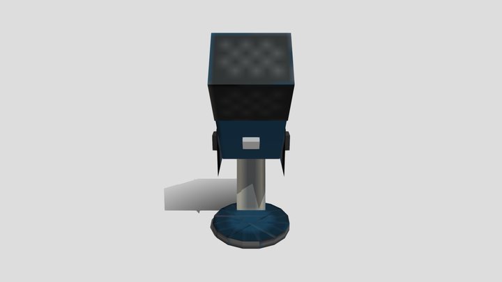Blue Yeti Microphone 3D Model