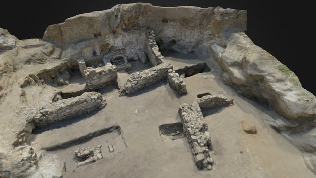 Bratislava Castle_Northern terrace 3D Model