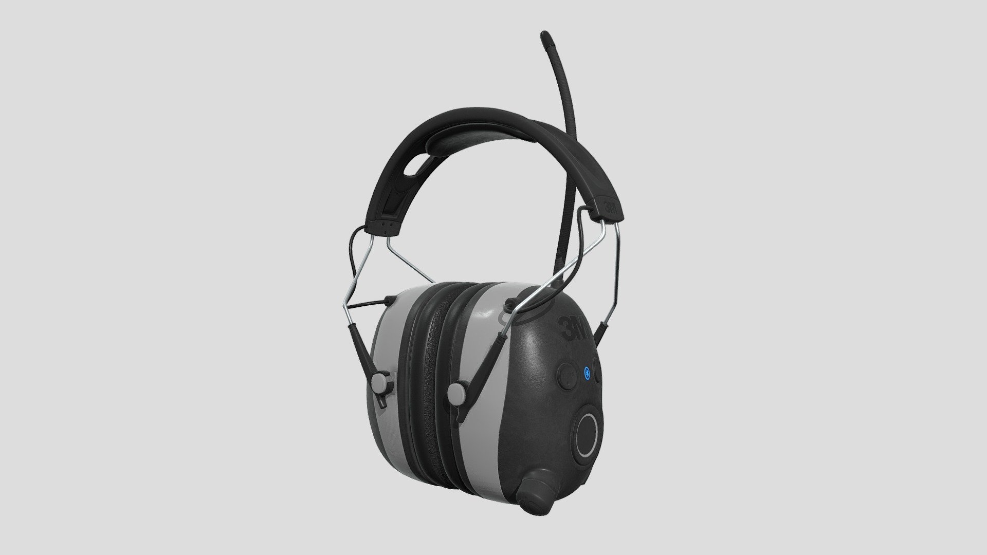 3M WorkTunes Connect + AM/FM Bluetooth Headset - 3D model by Benson ...