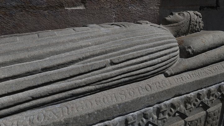 SEPULCRO DE JUANA DE CASTRO 3D Model