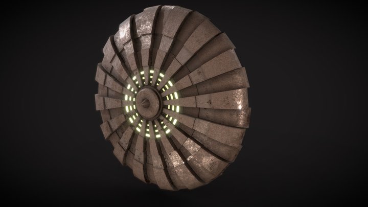 Umbra ARC Shield / Sci-Fi Shield 3D Model – Modèle 3D gratuit STL