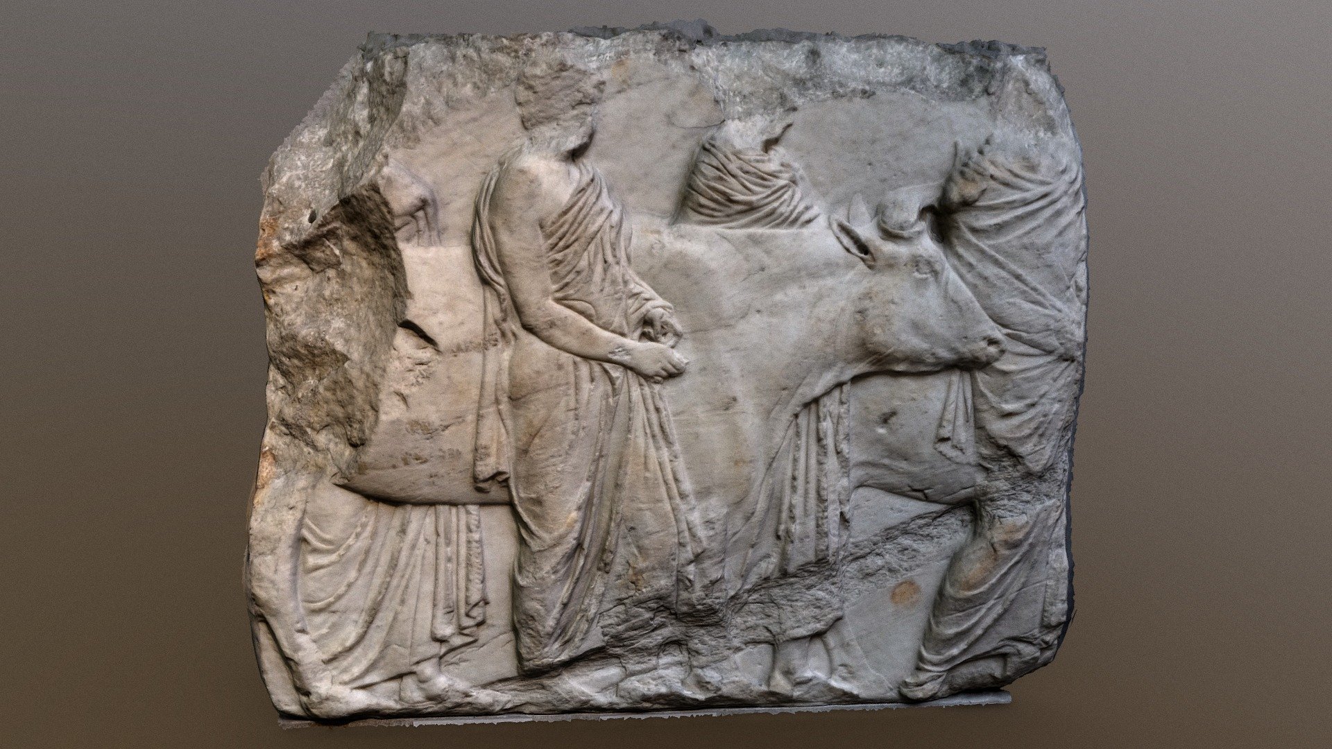 Parthenon marble Block XLI South Frieze