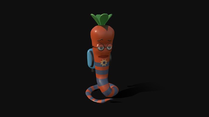 carrot concept 3D Model