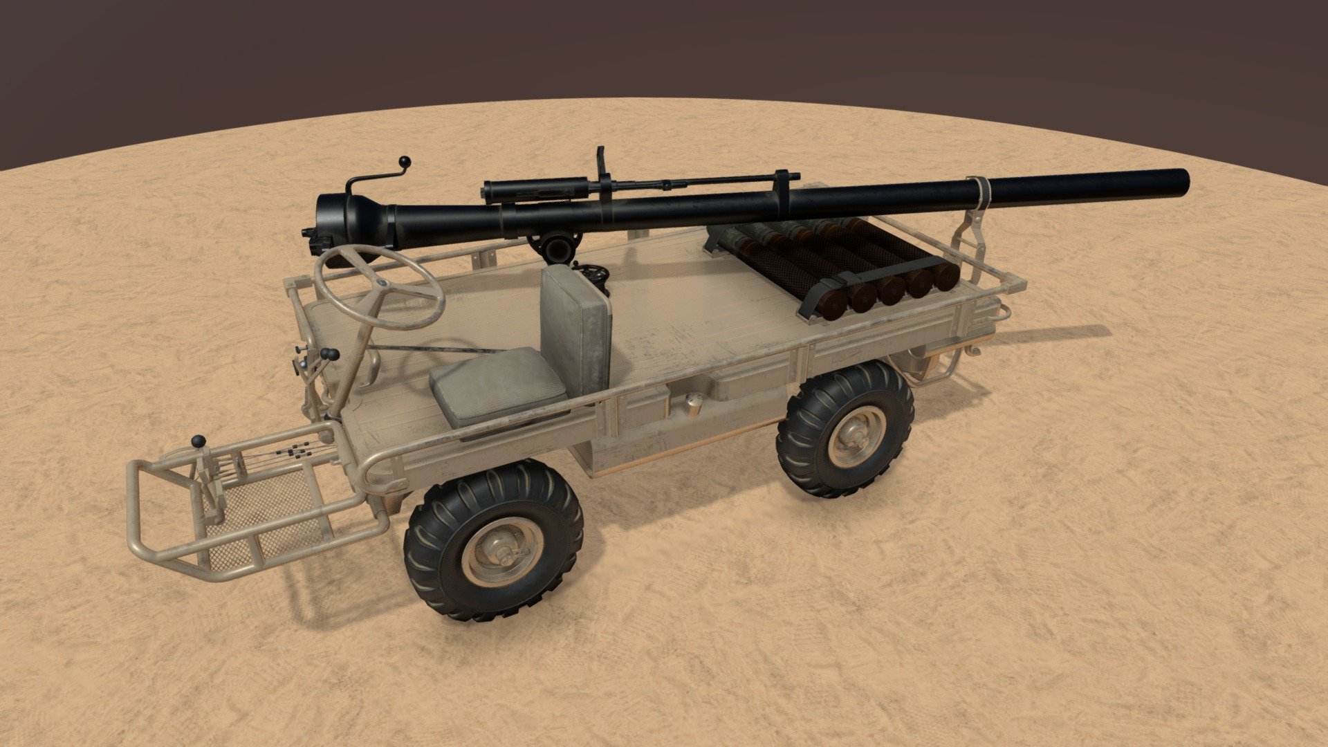 Utility Platform Truck