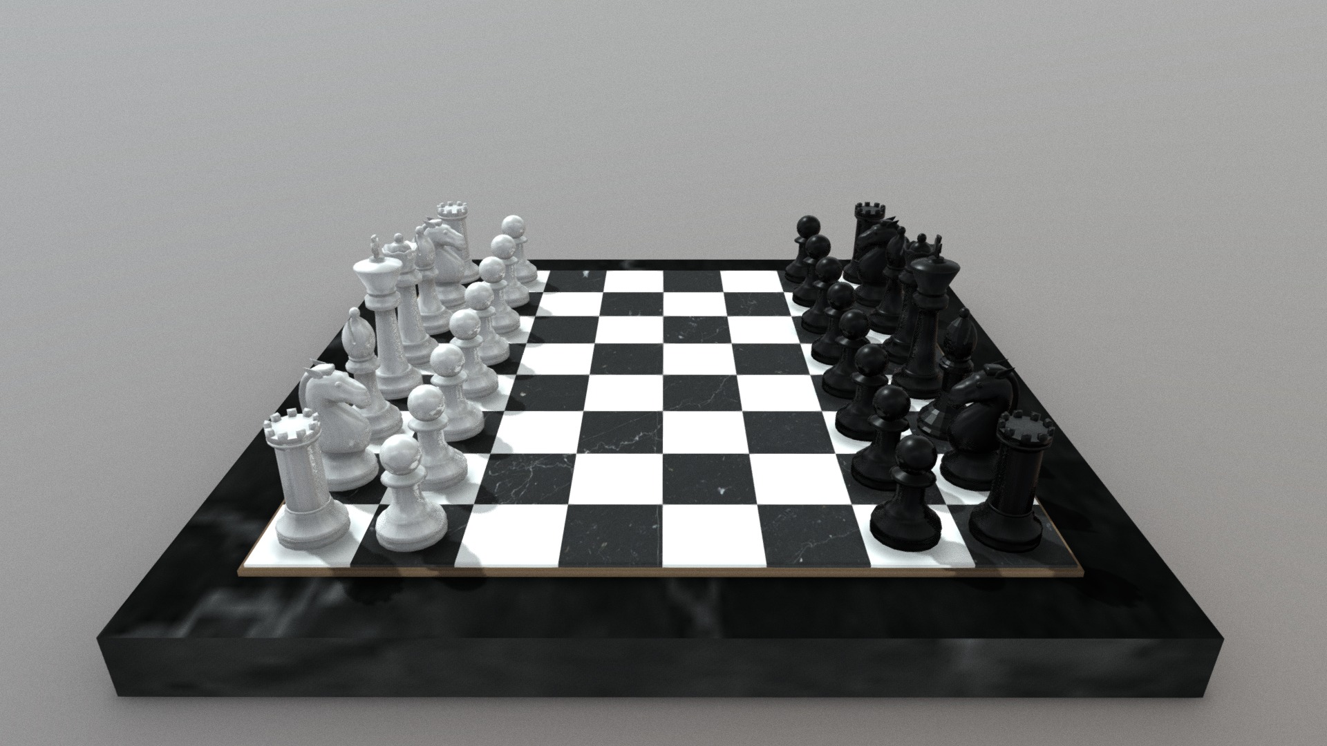 Chess Board - Download Free 3D model by Anthony Yanez (@paulyanez