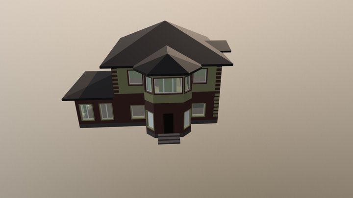 Дом жилой 3D Model