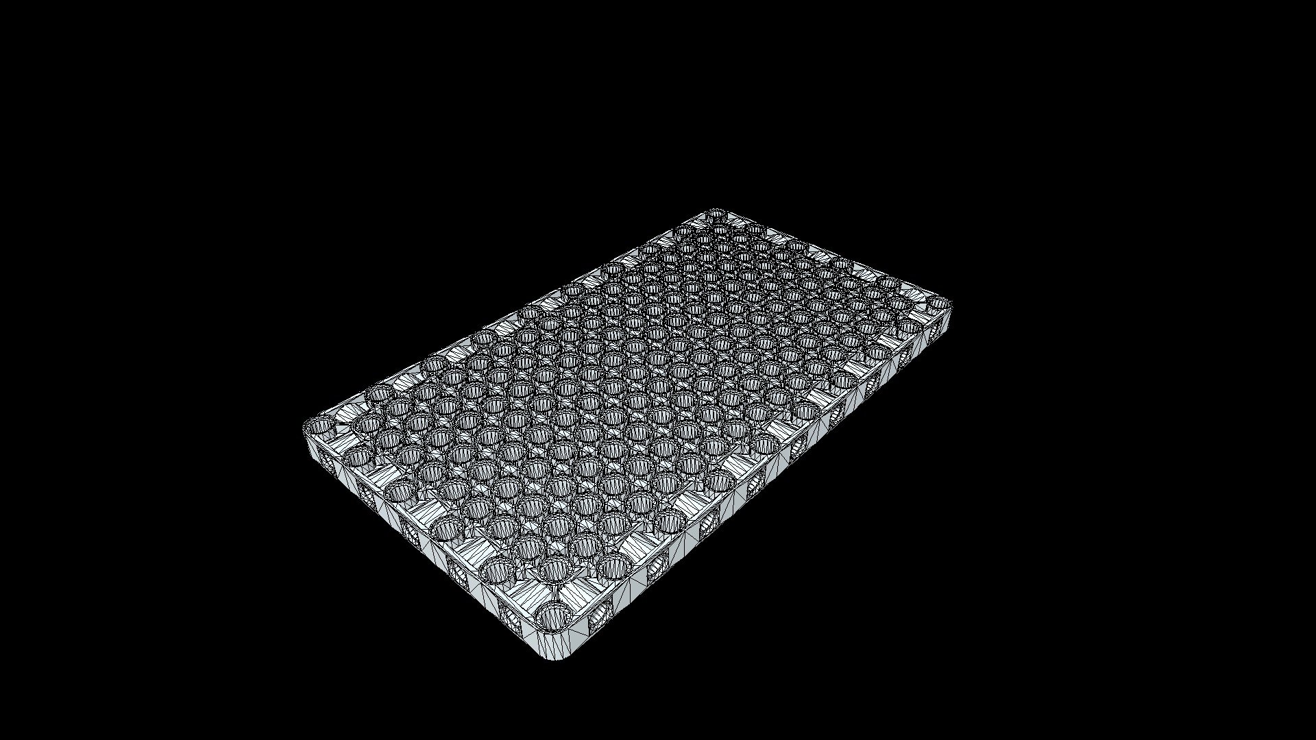 Panel Plate 11 x 19 x 1 — Sketchfab embed 3D viewer