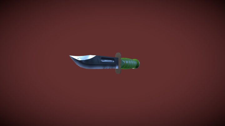Knife 3D Model