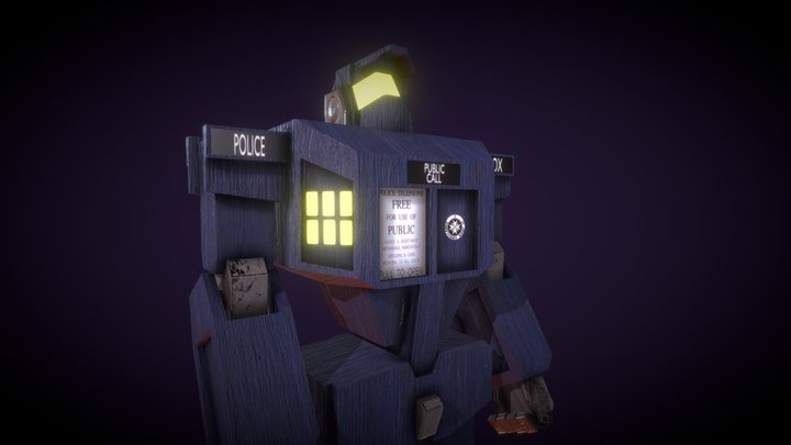 Tardis Transformers 3D Model