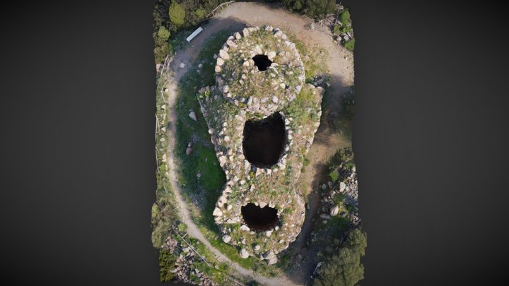 Nuraghe Sa Domu 'e s'Orcu 3D Model