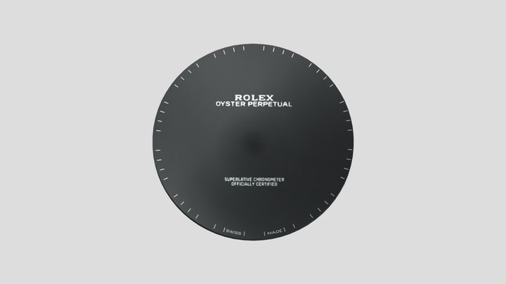 Rolex dial 114300 3D Model