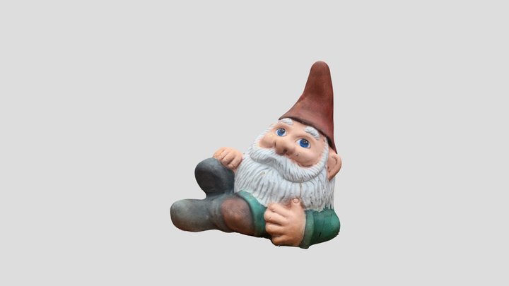 Garden Dwarf 3D Model