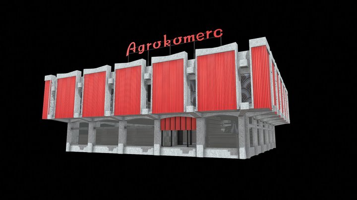 Agrokomerc Department Store – Modello 3D gratuito STL