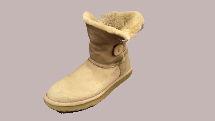UGG Shoe Scan 3D Model