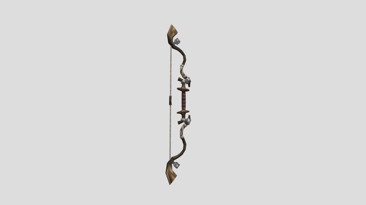 Fantasy Bow - Fable Inspired Yew Bow 3D Model