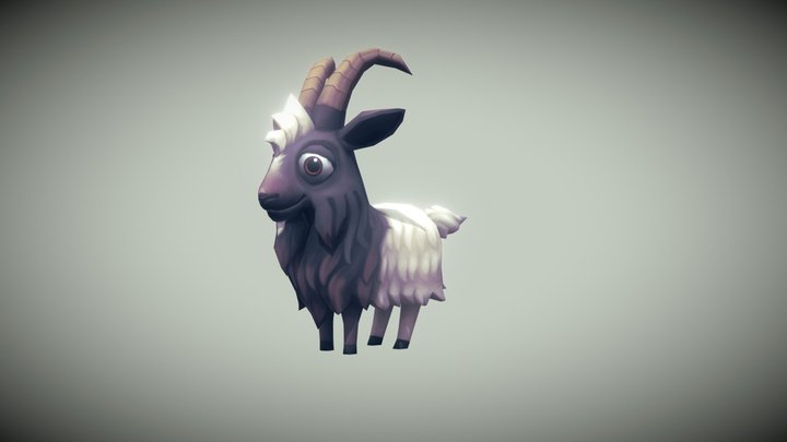 Goat 3D Model
