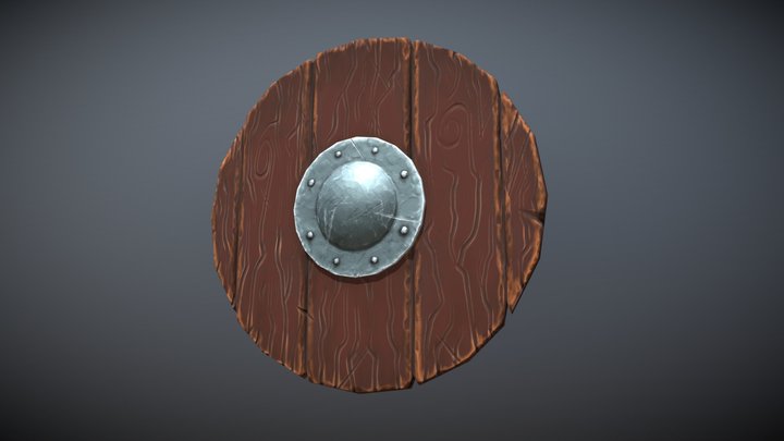 Stylized Shield (WIP) 3D Model