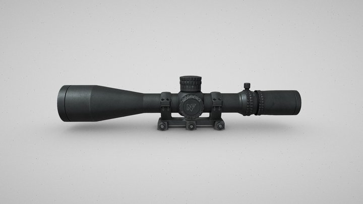 Rifle Scope - Nightforce ATACR 7-35x56 3D Model