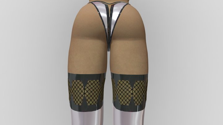 mileena_with_bones 3D Model