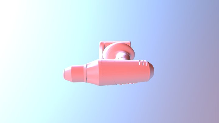 Taladro bosh 3D Model