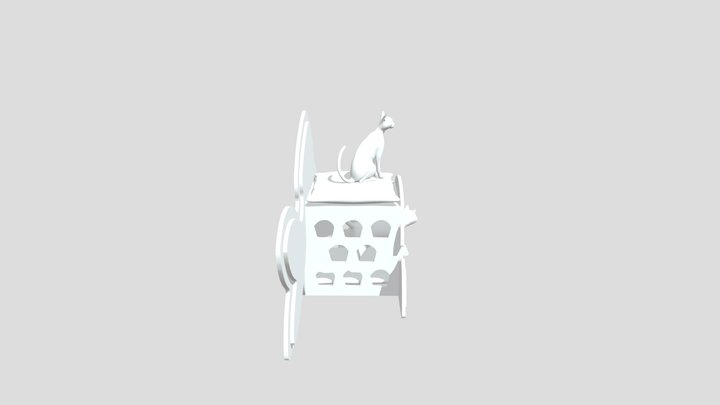 Домик 3D Model