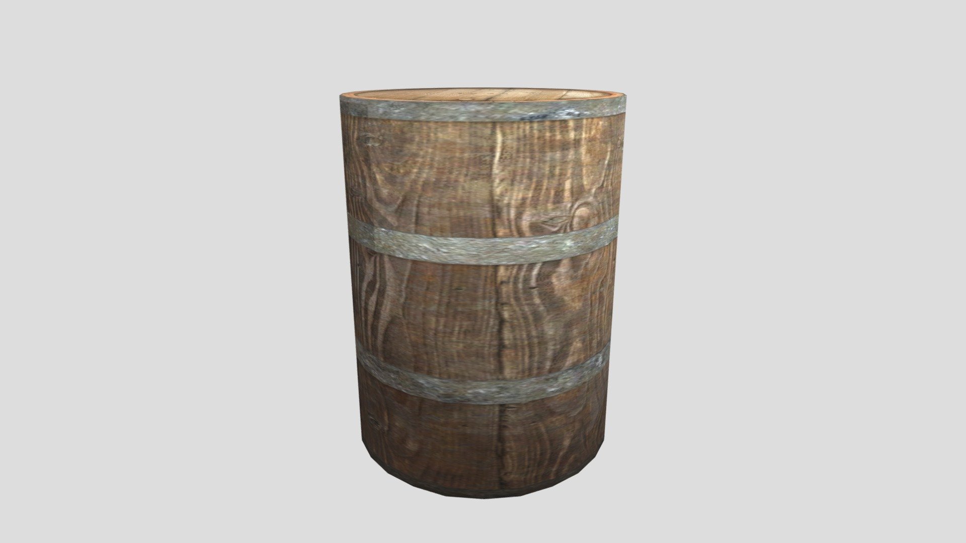 Barrel - Download Free 3D model by ironmania2004 [a104377] - Sketchfab