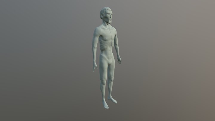 GART120 Character Undead fishman 3D Model