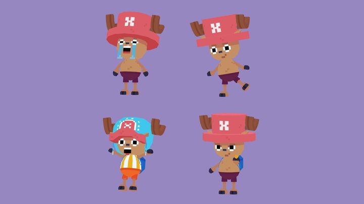 Tony Tony Chopper 3D Model