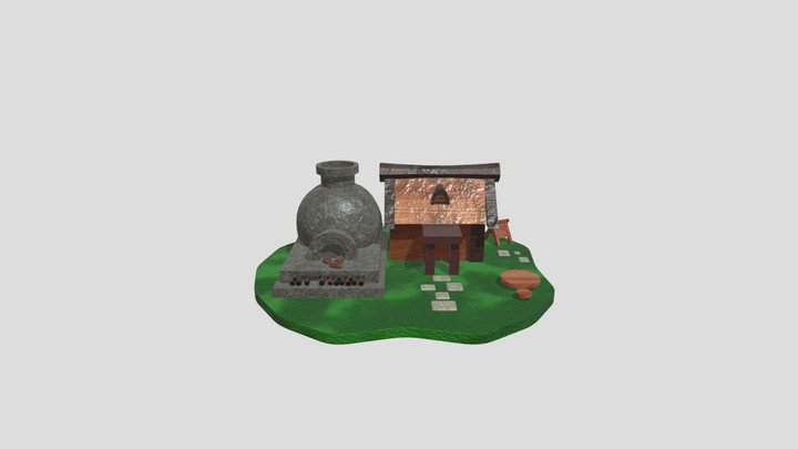 Casita Tp Fio 2 3D Model