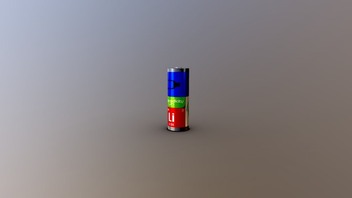 Battery design 3D Model