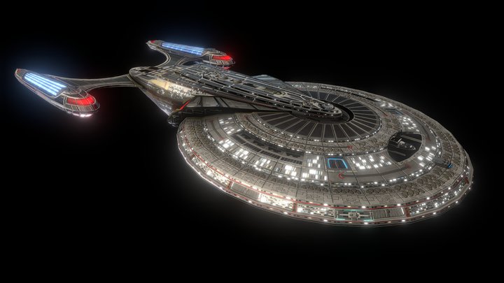 Starfleet 3D models - Sketchfab