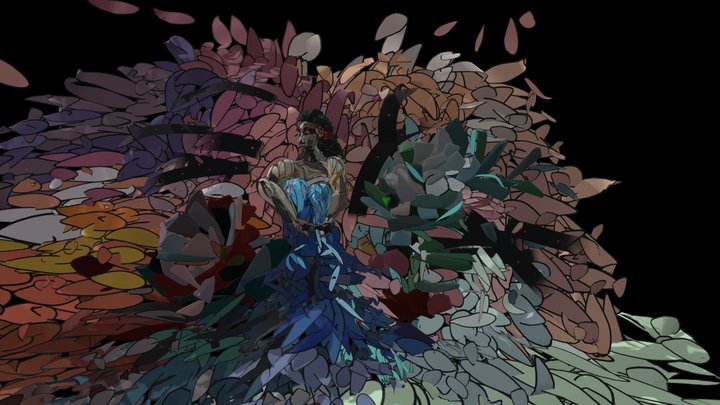 Demon Prostrate 3D Model