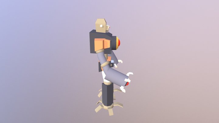 Robot LMAO 3D Model