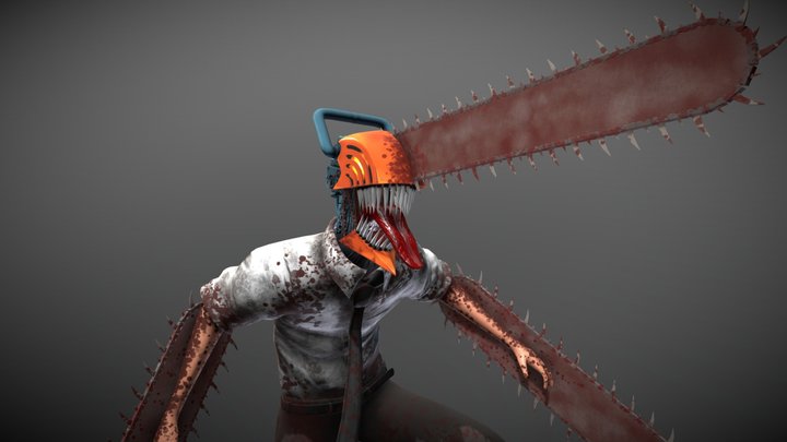 Chainsaw Man 3D Model