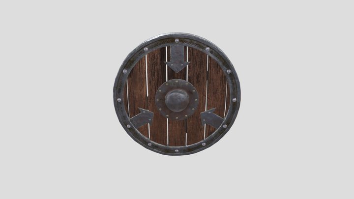 Old shield 3D Model