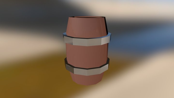 First Barrel 3D Model
