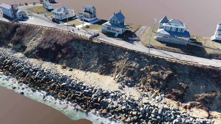 Manomet Point Simplified 3d Mesh 3D Model