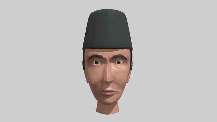 Jokowi (The 7th President of Indonesia) 3D Model