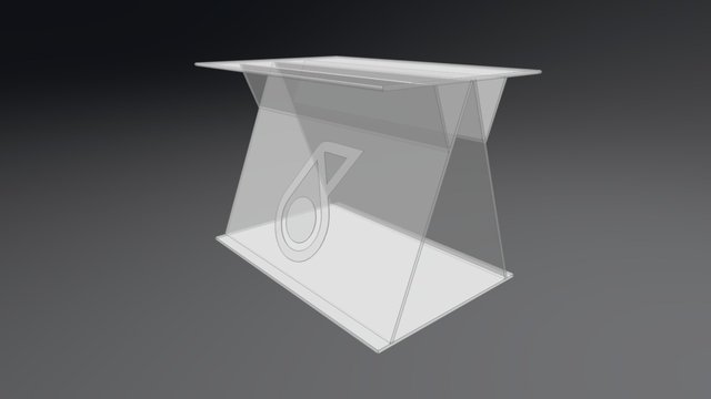 Mesa de Acrilico 3D Model