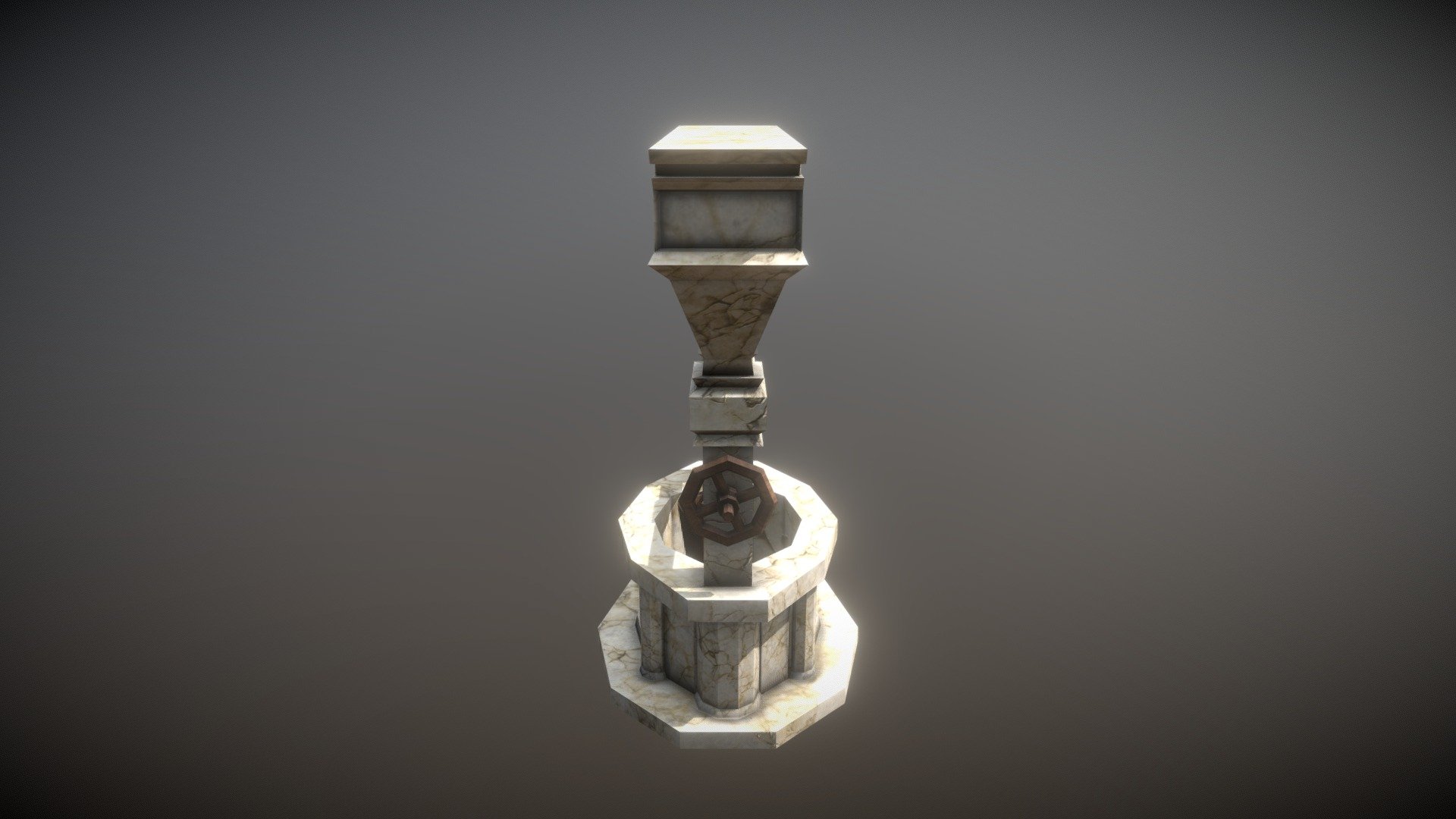 Greek Well - 3D model by George_Brand [a10a4f3] - Sketchfab