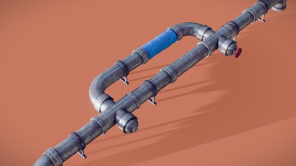 Old Industrial Pipe Pack (PBR)