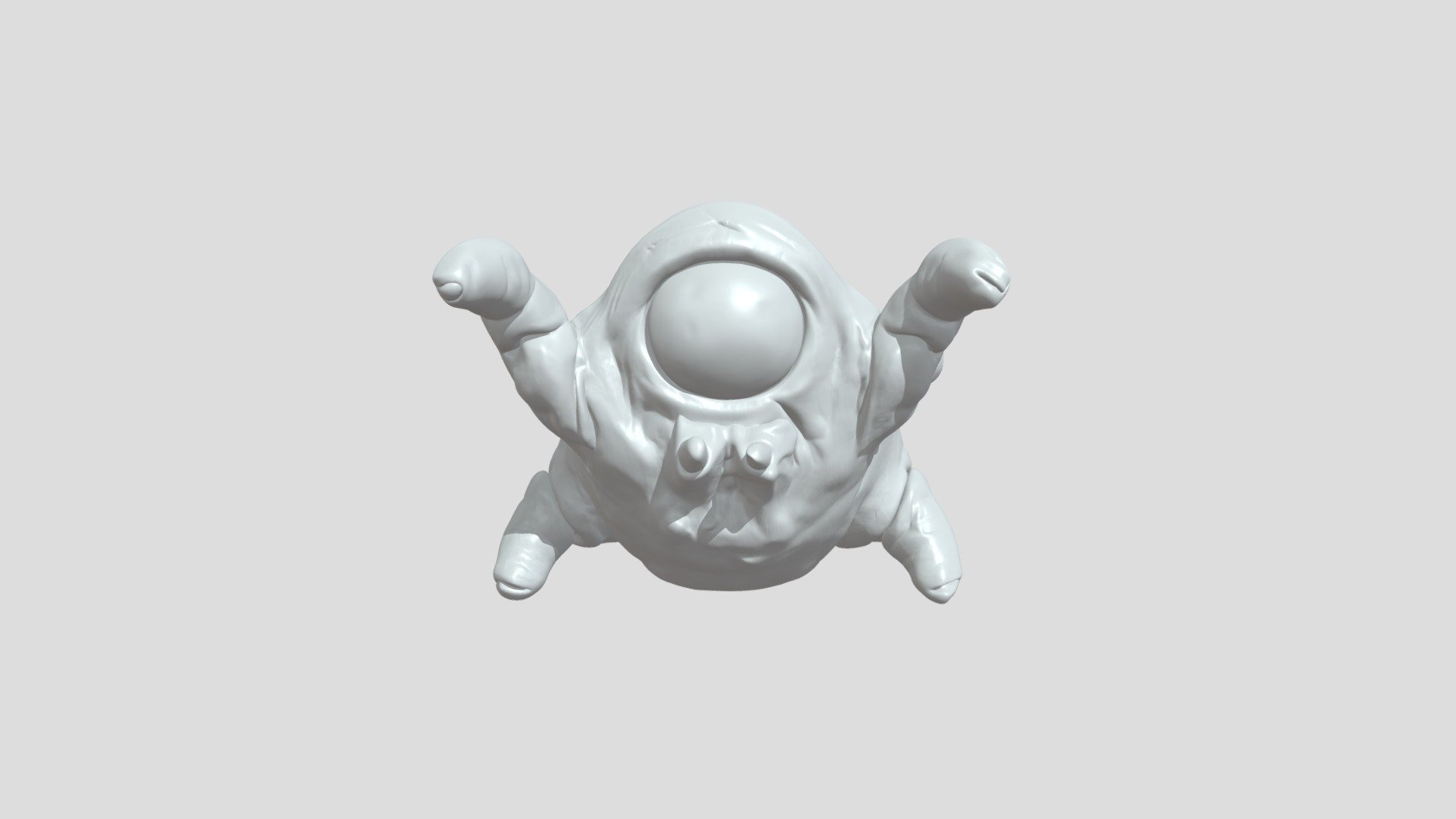 Small stylized orange fantasy creature - 3D model by Bubba_Boluska ...