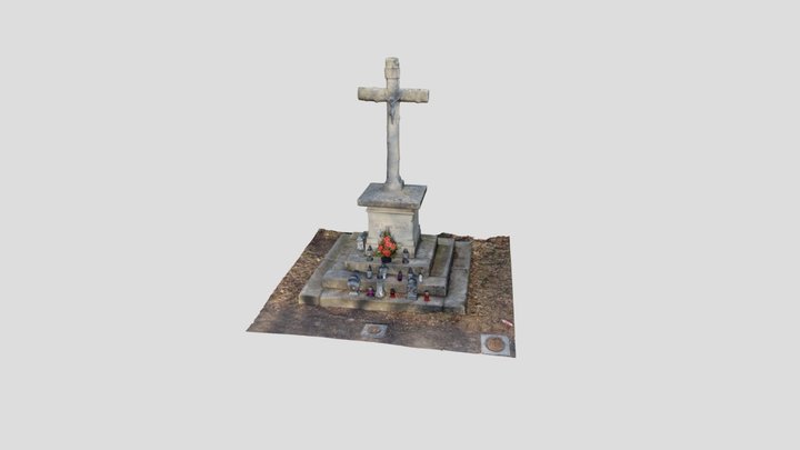 Krzyż 3D Model