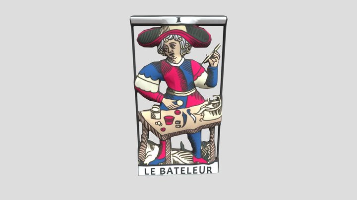 Le Bateleur 3D Model
