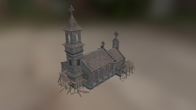 Chapel 3D Model