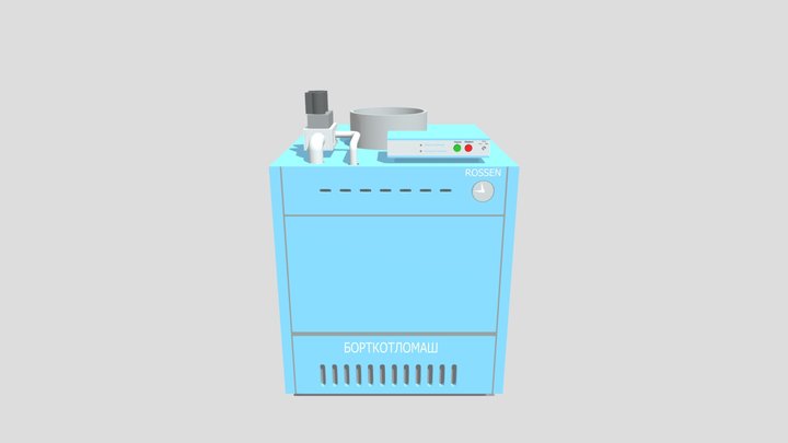 Boiler RS-A400 3D Model