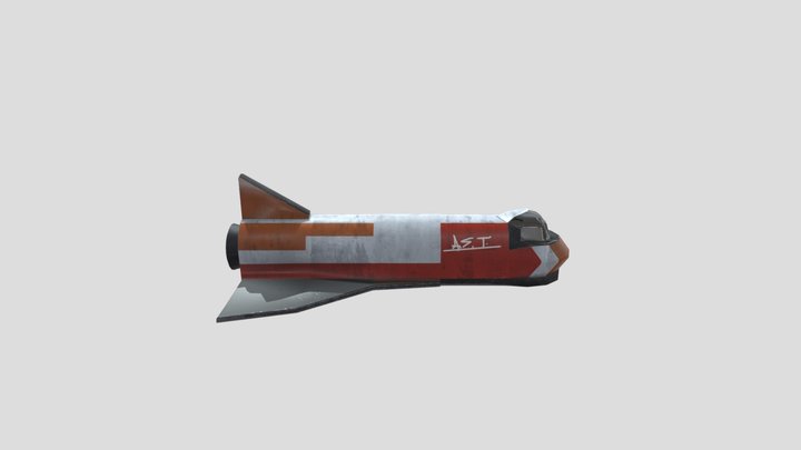 Spaceship 3D Model