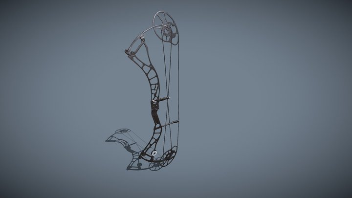 Compound Bow 3D Model