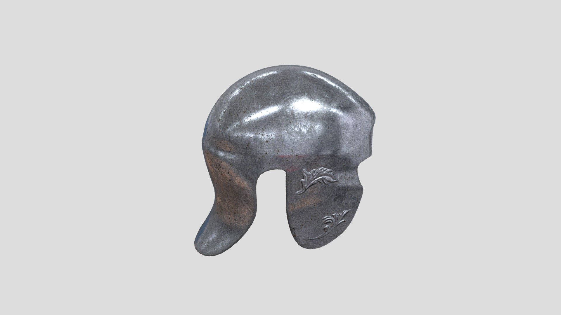 Helmet Steel Grunge