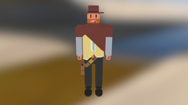 Wanderer 3D Model